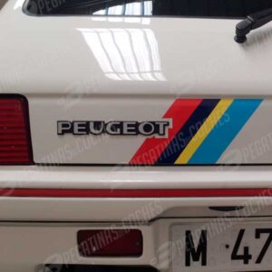 205 Franjas Rejilla Trasera Corte