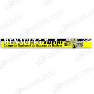 Renault 5 Campeón Nacional