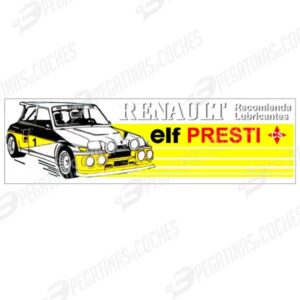 Renault Elf Presti CS