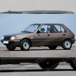 205 GT bandas laterales