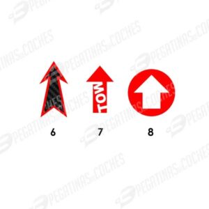 Flechas Remolque carbono Tow redonda