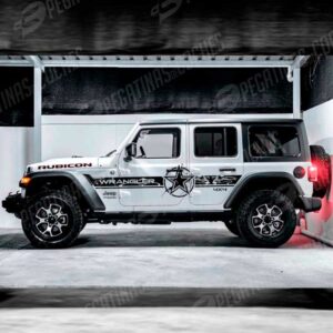 bandas estrella Wrangler 4x4